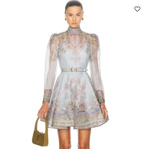 Zimmermann Eden Belted Mini Dress Size 1